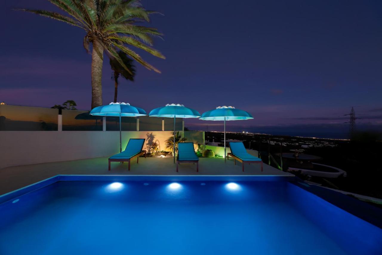 "New" Deluxe Designer Villa Infinity, With Panoramic Sea Views,Own Exclusive Heated Private Pool, Subtropical Gardens تياس المظهر الخارجي الصورة