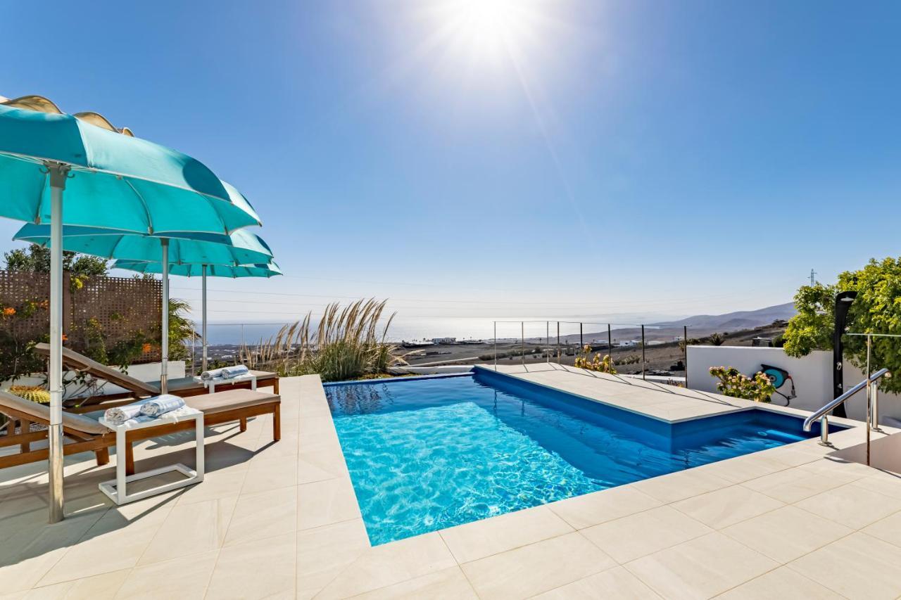 "New" Deluxe Designer Villa Infinity, With Panoramic Sea Views,Own Exclusive Heated Private Pool, Subtropical Gardens تياس المظهر الخارجي الصورة