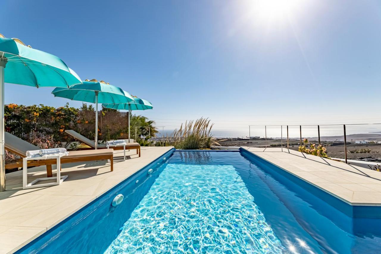 "New" Deluxe Designer Villa Infinity, With Panoramic Sea Views,Own Exclusive Heated Private Pool, Subtropical Gardens تياس المظهر الخارجي الصورة